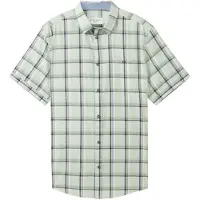 Tom Tailor Chemise gris clair / vert clair / blanc