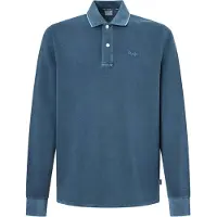 Pepe Jeans T-Shirt 'JOHN' bleu foncé / gris clair