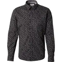 s.Oliver Chemise gris clair / noir / blanc