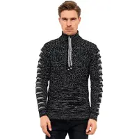 Rusty neal Pull-over noir / blanc