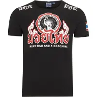 Benlee T-Shirt fonctionnel 'Thailand' gris / rouge / noir / blanc