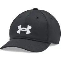 Under Armour Casquette Réglable Under Armour Blitzing Low Pour Garçon Noir / Blanc Taille Unique
