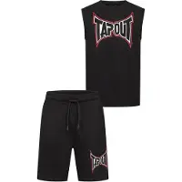 TAPOUT Survêtement 'Dorrisa' rouge sang / noir / blanc