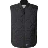 Pepe Jeans pour homme. PM403069 Gilet Manu noir (S), Casuel, Polyester