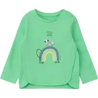 s.Oliver T-Shirt bleu clair / vert clair / noir / blanc