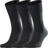 Falke Chaussettes 'Run 3-Pack' noir