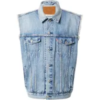 Levi's Gilet 'Relaxed Trucker Vest' bleu denim