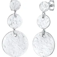 Elli Boucles d'oreilles 'Geo' argent