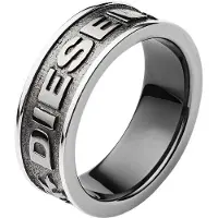 Diesel Bague argent