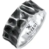 KUZZOI Bague noir