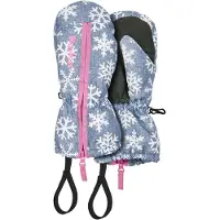Playshoes Gants bleu / rose / noir / blanc