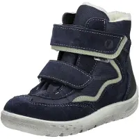 Ricosta Bottes bleu foncé / vert pastel