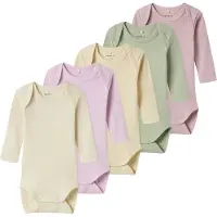 Name it Barboteuse / body champagne / chamois / vert / lilas / mauve
