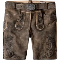 Stockerpoint Pantalon folklorique 'Edgar' brun foncé