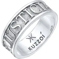 KUZZOI Bague argent