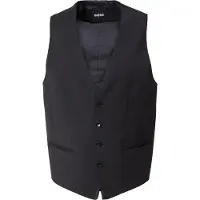 BOSS Gilet de costume 'H-Huge' noir