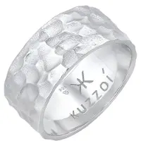 KUZZOI Bague argent