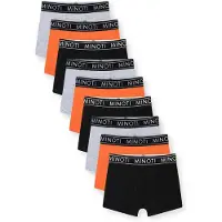 MINOTI Sous-vêtements gris / orange / noir / blanc