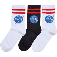 Mister tee Chaussettes bleu / rouge / noir / blanc