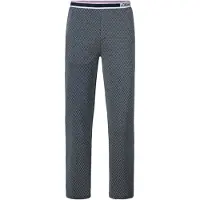 s.Oliver Pantalon de pyjama pétrole / rouge / blanc cassé
