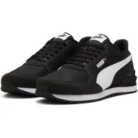 Puma Baskets basses 'ST Runner v4' noir / blanc