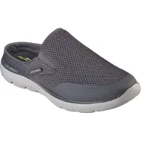 SKECHERS Herren Pantoletten SUMMITS VINDICATOR Grau