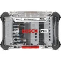 Bosch 2608521U79 Jeu De 44 Embouts De Tournevis À Chocs PRO