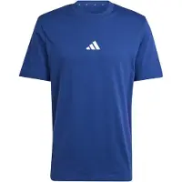 Adidas T-Shirt fonctionnel 'Essentials' bleu foncé / blanc