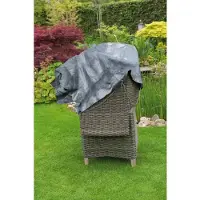 Nature Housse pour chaise empilable de jardin PE 140x75x70 cm 6031601