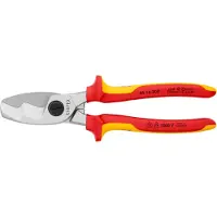 Knipex Cable Shears 200 Mm Rouge,Argenté