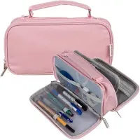Maaleo Doppelt faltbares Federmäppchen – rosa 2451