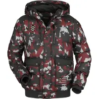 E.M.P. Merchandising Handelsgesellschaft Manteau d'hiver de - Doudoune Camouflage - S - L - pour Homme - camouflage - Taille M