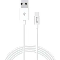 Savio CL-125 Kabel USB 1 m USB 2.0 USB A USB C Blanc