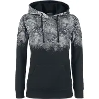 Rock Rebel by EMP Sweat-shirt à capuche de - Promises - S - 5XL - pour Femme - noir - Taille 4XL
