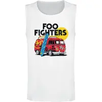 Foo Fighters Débardeur de - Van - M - 3XL - pour Homme - blanc - Taille M