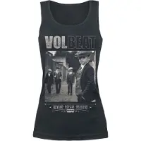 Volbeat Top de - Cover - Rewind, Replay, Rebound - S - XXL - pour Femme - noir - Taille L