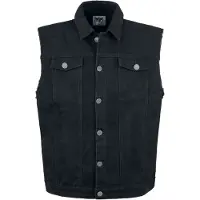 Black premium by emp Veste Sans Manches de - Life Of An Easy Rider - S - 5XL - pour Homme - noir - Taille 3XL