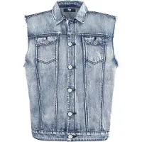 Black premium by emp Veste Sans Manches de - Life Of An Easy Rider - S - 5XL - pour Homme - bleu - Taille 3XL