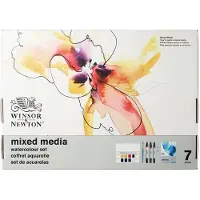 Winsor & Newton Coffret aquarelle Winsor & Newton Mixed Media 24 couleurs