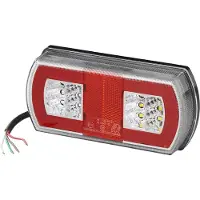 PAE Feu arrière 5 fonctions 225 x 105 mm 43LED droit