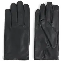 BOSS pour homme. 50526831 Gants gravés noir (M/L), Casuel, Classique, Cuir