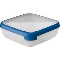Curver Grand Chef Freshness Bin Square 1.6L Transparent/Bleu foncé