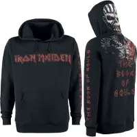 Iron Maiden Sweat-shirt à capuche de - The Book Of Souls Eddie - M - 3XL - pour Homme - noir - Taille XL