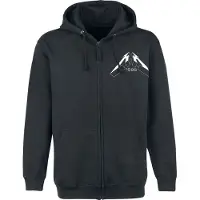 Metallica Sweat-shirt zippé à capuche de - Master Of Puppets Faded - M - pour Homme - noir - Taille M