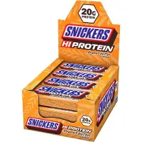 Mars Barres Snickers Hi Protein, Édition Limitée Beurre de Cacahuète - 12 barres