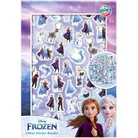 Legind Frozen A5 Set d'autocollants scintillants (8 Autocollants)