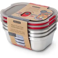 Black+blum Multi-function S Lunch Box Set Argenté