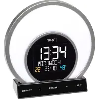TFA-Dostmann TFA 60.2026.01 SOLUNA Réveil lumineux avec changement de couleur