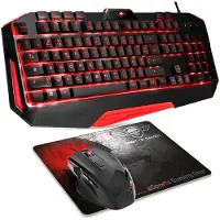 SPIRIT OF GAMER Esprit De Joueur Pro-mk3 Clavier Et Souris De Jeu Rouge Rouge One Size