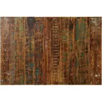 vidaXL Tête de lit multicolore 120 cm bois massif vieux bois